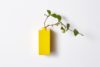 Flower Vase wall-mounted Yellow